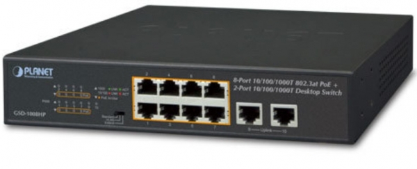 Planet PL-GSD-1008HP Switch