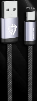 Lenyes LC537 USB-A to Type-C Şarj Kablosu