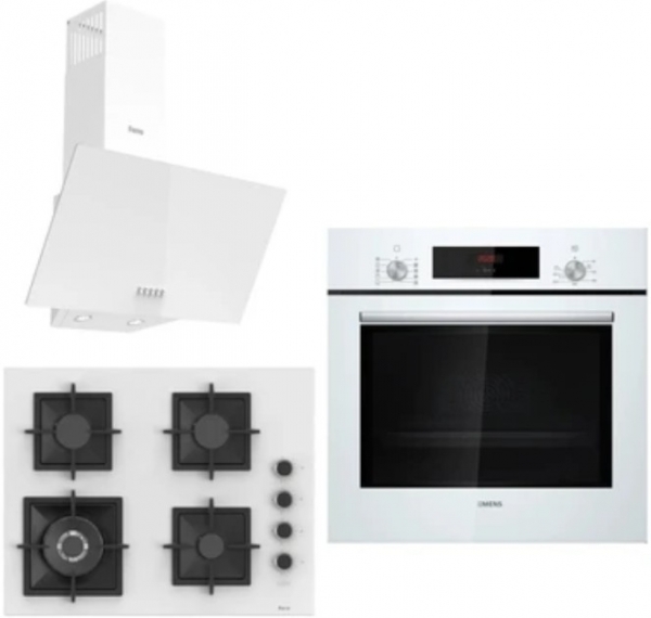 Siemens &Ferre Podence Ankastre Set SC406 WFA + HB012FBW1T + D087