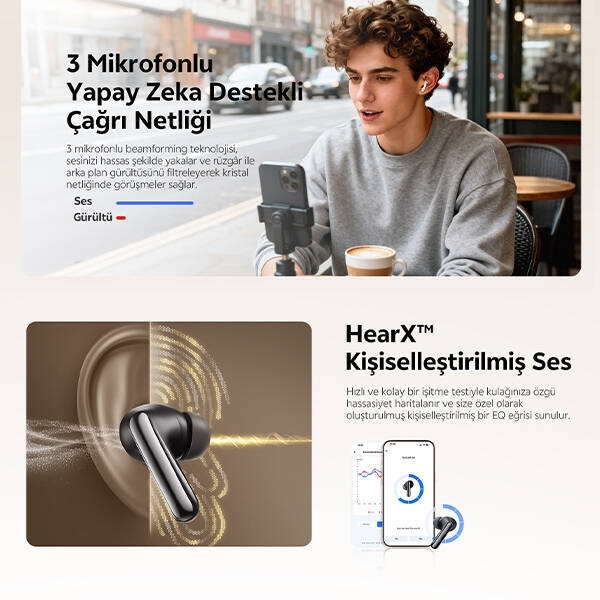 QCY MeloBuds N60 Tam Kablosuz Kulaklık