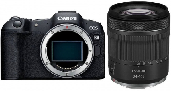 Canon EOS R8 24-105mm Aynasız Fotoğraf Makinesi