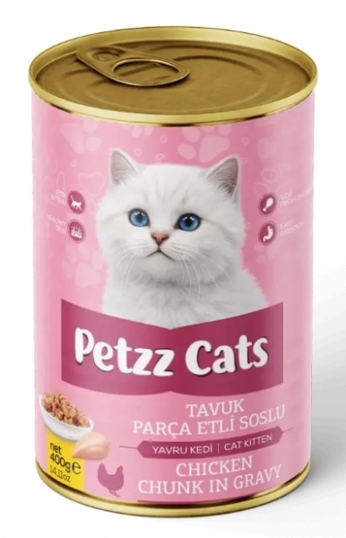 Petzz Cats Tavuk Etli Yavru 400 gr Kedi Maması