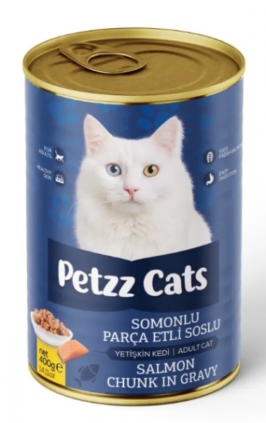 Petzz Cats Somonlu Yetişkin 400 gr Kedi Maması