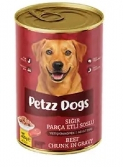 Petzz Dogs Sığır Etli Yetişkin 400 gr Köpek Maması