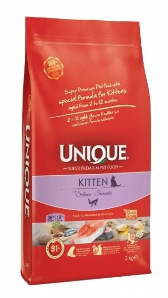Unique Somonlu Yavru 2 kg Kedi Maması (2 kg)