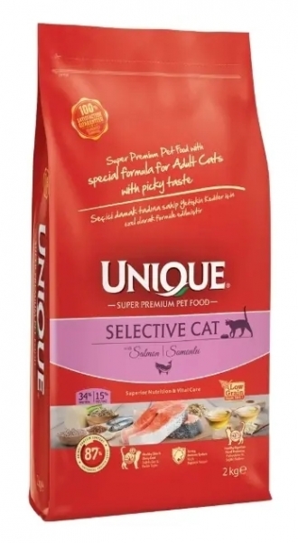 Unique Somonlu Yetişkin 2 kg Kedi Maması (2 kg)