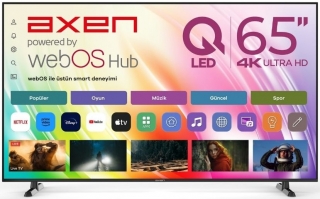 Axen AX65QO4OTL-W2S Ultra HD (4K) TV