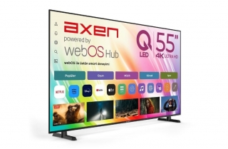 Axen AX55QO4OTL-W2S Ultra HD (4K) TV