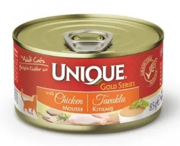 Unique Gold Tavuk Etli Yetişkin 85 gr Kedi Maması