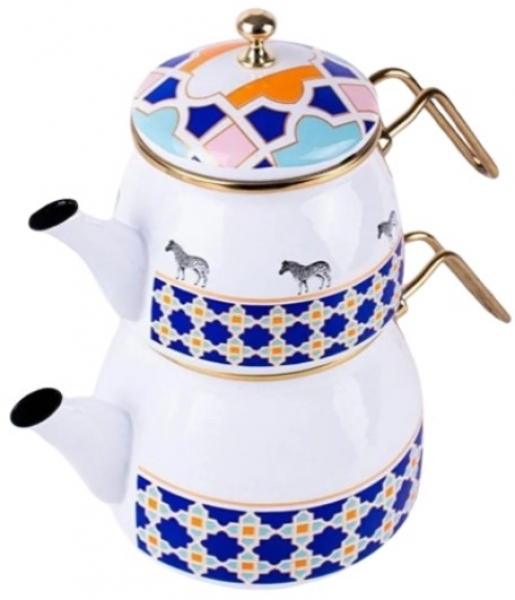 Emaylab Jaolu Zebra Desenli Emaye