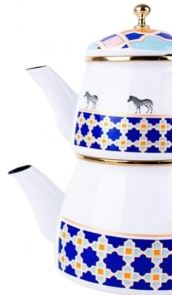 Emaylab Jaolu Zebra Desenli Emaye