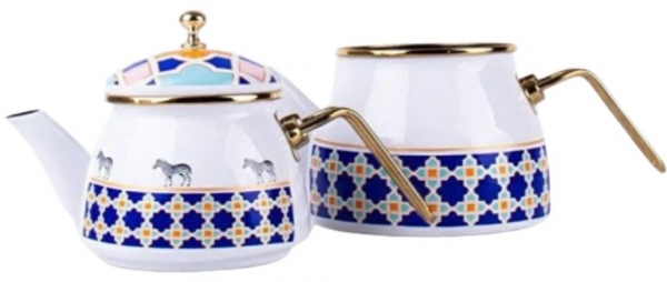 Emaylab Jaolu Zebra Desenli Emaye