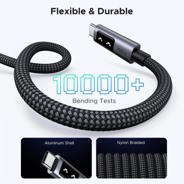 Ugreen Uno USB-C 100W Şarj Kablosu