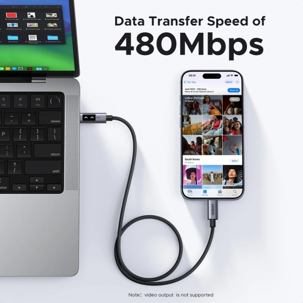 Ugreen Uno USB-C 100W Şarj Kablosu