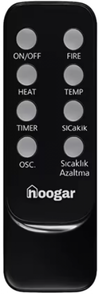 Hoogar German 2701 L 2000W Fanlı