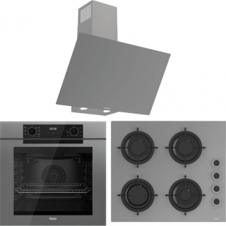 Ferre Fryart Artline Gri Ankastre Set CS208-FA + QEP63CPR + D079-SA
