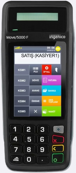 Ingenico Move 5000 F Yazar Kasa Pos