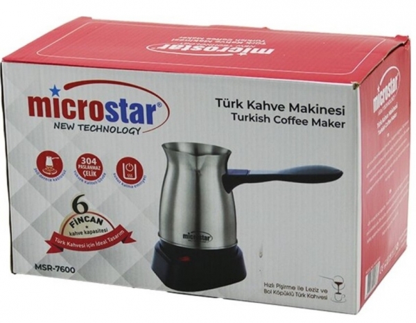 Microstar MSR-7600 Kahve Makinesi