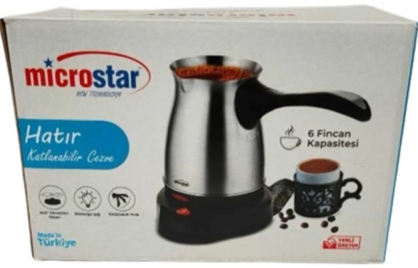 Microstar Hatır Katlanabilir Kahve Makinesi