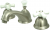 Kingston Heirloom KS3968PX Lavabo Bataryası