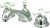 Kingston Heirloom KS3961PX Lavabo Bataryası