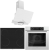 Ferre Fryart Serisi Silenart Ankastre Set MS261 + QBL63CB + D064-SA