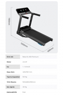 Relax RL-930 Koşu Bandı