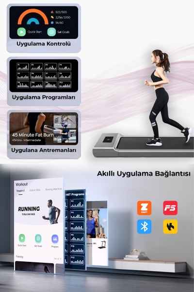 Relax Fit Walking Pad Portatif Koşu Bandı