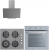 Silverline 3'lü Ankastre Set CS5629S01 + BO6503S01 + 3481