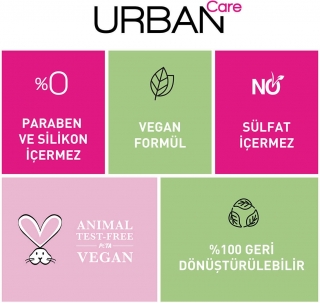 Urban Care Twisted Curls Hibiscus & Shea Butter 250 ml Şampuan