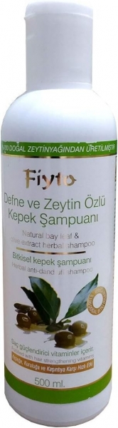 Fiyto Defne ve Zeytin Özlü 500 ml Şampuan