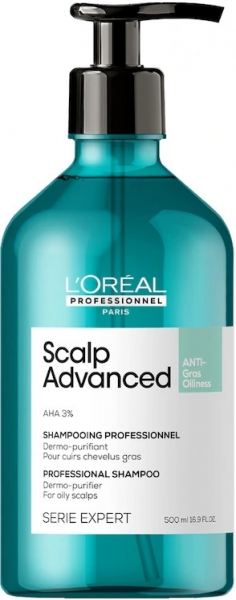 Loreal Paris Scalp Advanced Yağlanma Karşıtı 500 ml Şampuan