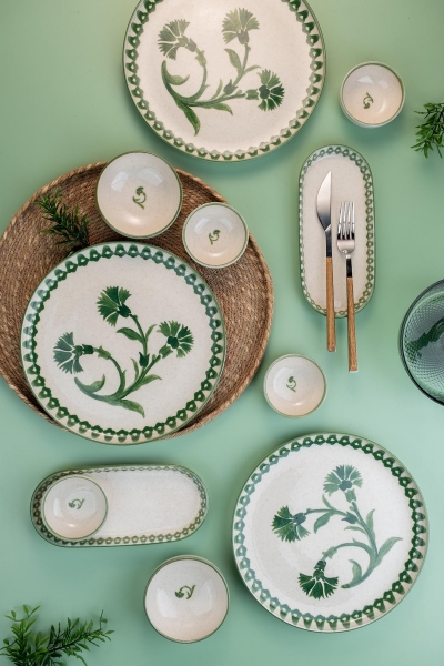 Kütahya Porselen Ottoman Elegance 14 Parça Kahvaltı Takımı