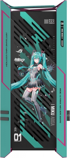 Asus ROG Strix Helios II Hatsune Miku Edition Bilgisayar Kasası