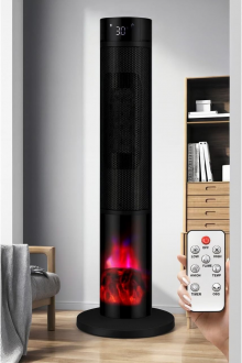 Robo Şömineli 2000W Fanlı
