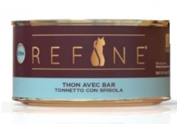 Refine Ton Balığı ve Levrek Yavru 85 gr Kedi Maması