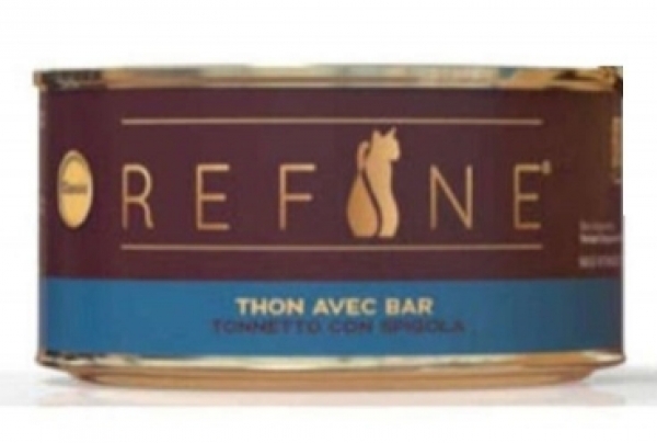Refine Ton Balığı ve Levrek 85 gr Kedi Maması
