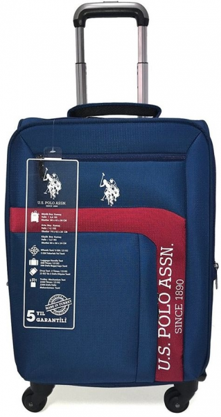 U.S. Polo Assn. PLVLZ21266AB Kumaş Büyük Boy Valiz