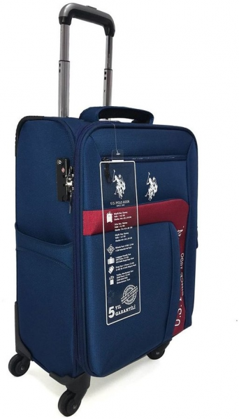 U.S. Polo Assn. PLVLZ21266AB Kumaş Büyük Boy Valiz