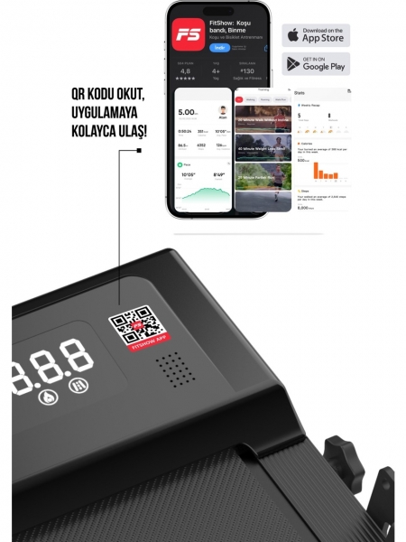 Walke W-Fit Koşu Bandı