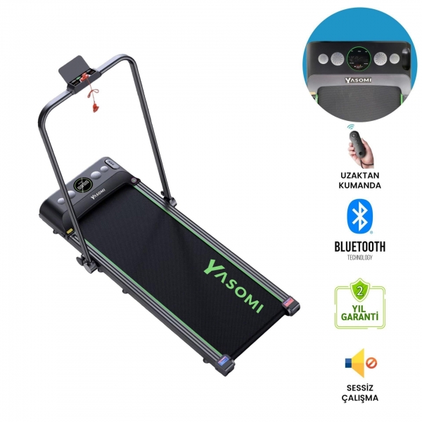 Yasomi I5 Siyah Koşu Bandı