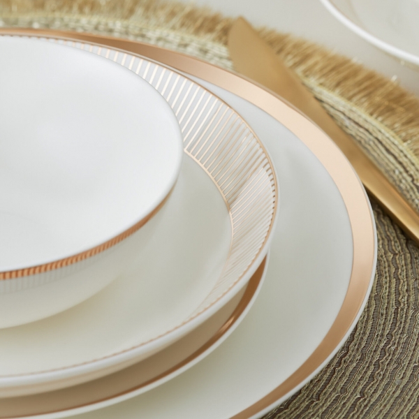 Karaca Gold Line 24 Parça Yemek Takımı