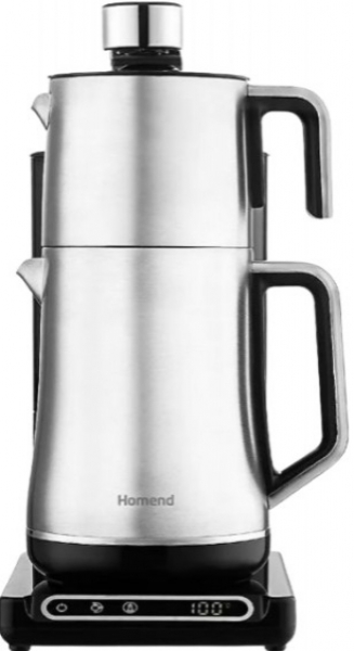 Homend Teabot 1785H Çay Makinesi (Krom / Bakır)