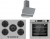 Tommatech TT300 Gri Ankastre Set TAO7001SG + 960390 + TDE6001SG