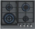 Teka Gri Set 8 Ankastre Set GZC 64320 XBC ST + HAK 625 ST + GFH-55
