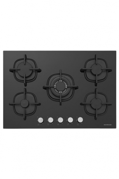 Silverline Siyah Ankastre Set CS5364B01 + BO6504B01 + 3490 Oslo 60