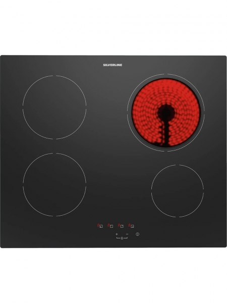 Silverline Siyah Ankastre Set VC8210B01 + BO6501B01 + 3182 Mila