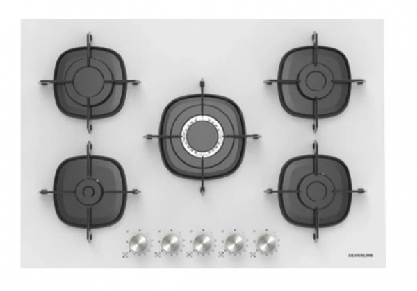 Silverline Silverlıne Beyaz Ankastre Set CS5622W01 + BO6504W01 + 3457 Soho 60