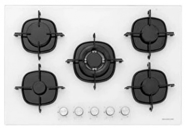 Silverline Beyaz Cam Ankastre Set CS5365W01 + BO6502W02 + 3481