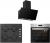 Silverline Inox Cam Ankastre Set CS5335B01 + BO6504X01 + 3457.6.110.02